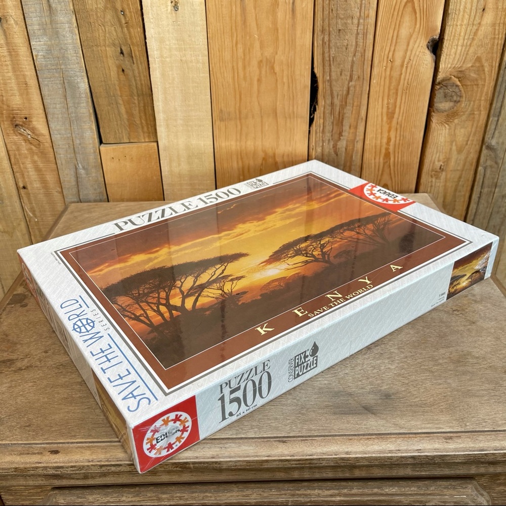 KENYA 1500pcs PUZZLE by EDUCA made in Spain. NEW - Picture 3 of 5